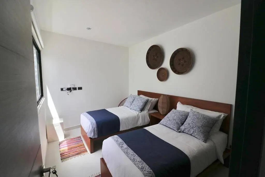 טולום Amazing!! Ph 2 Bdrm + Private Rooftop &Pool /Aldea Zama מקסיקו